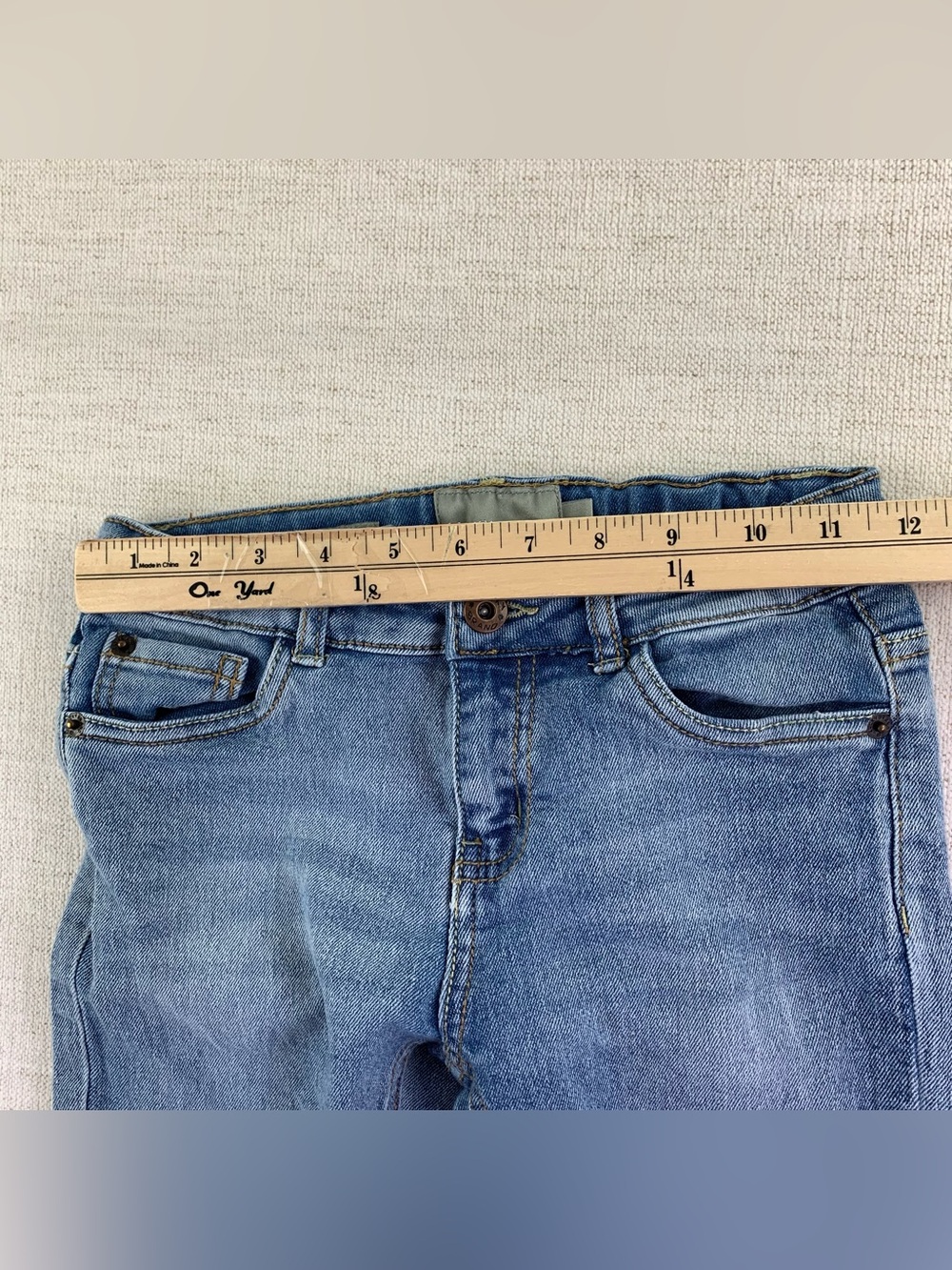 Lucky Brand girl's Zoe Skinny jeans adjustable waist size 8 - Picture 8 of 14